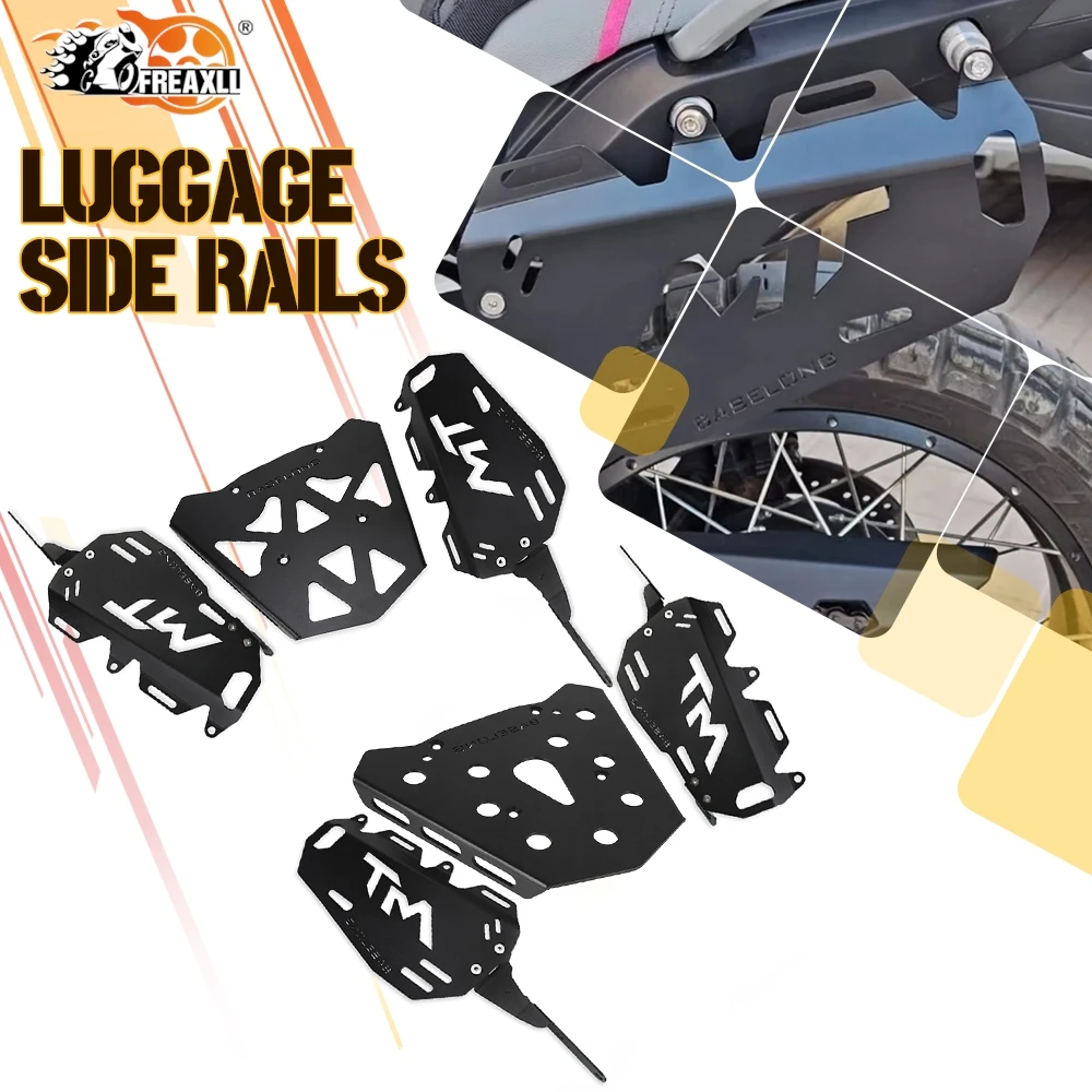 

FOR CFMOTO 450MT 450 MT IBEX450 2026 2025 2024 Motorcycle Rear And Side Luggage Rack SetRear Luggage Rack Top Case Mount Plate