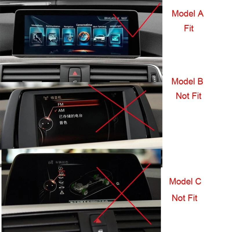 

Suetlcoity For BMW 3series F30 2013-2018 Transparent Film Car GPS Navigation Protective Soft Film Interior Car Accessories