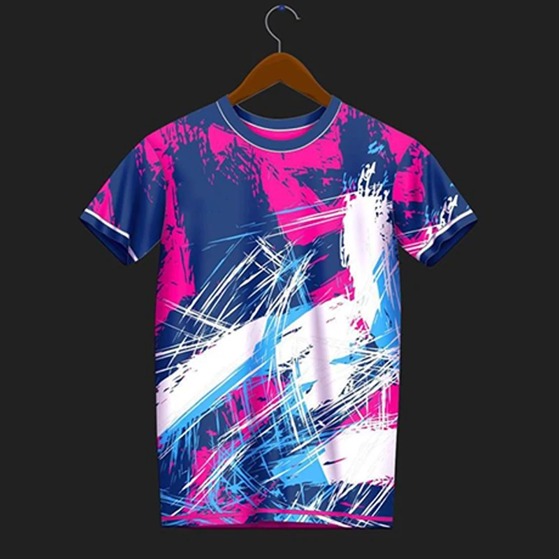 

Мужская ультратонкая футболка, быстросохнущая тренировочная одежда, женская форма для бадминтона, дышащая футболка с короткими рукавами, топы больших размеров для мальчиков