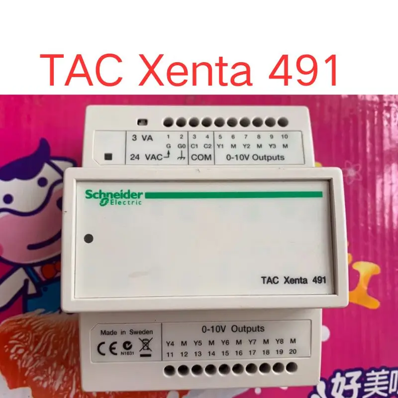 

Used TAC Xenta 491 Building Control Module Test OK Fast Shipping