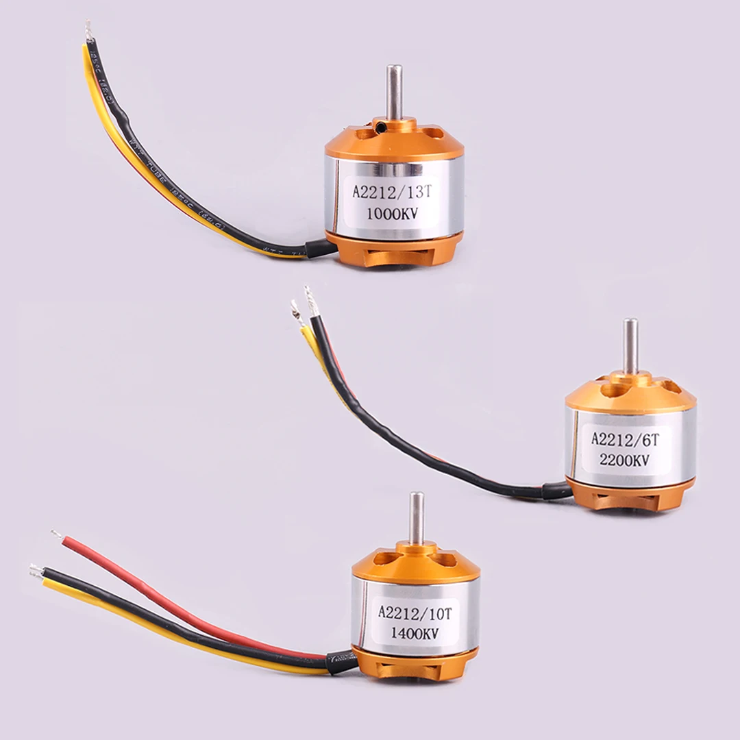 XXD A2212 Brushless Motor for Multi-Axis Fixed Wing Aircraft Model Airplane Motor KV1000/1400/2200 High Power Aircraft Engine