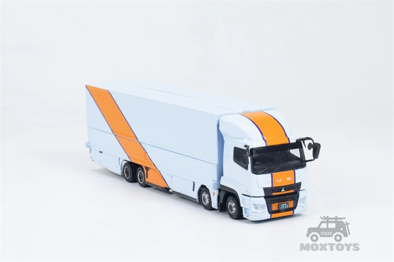 Tarmac Works 1:64 Fuso Super Great Racing Truck Diecast Model Car