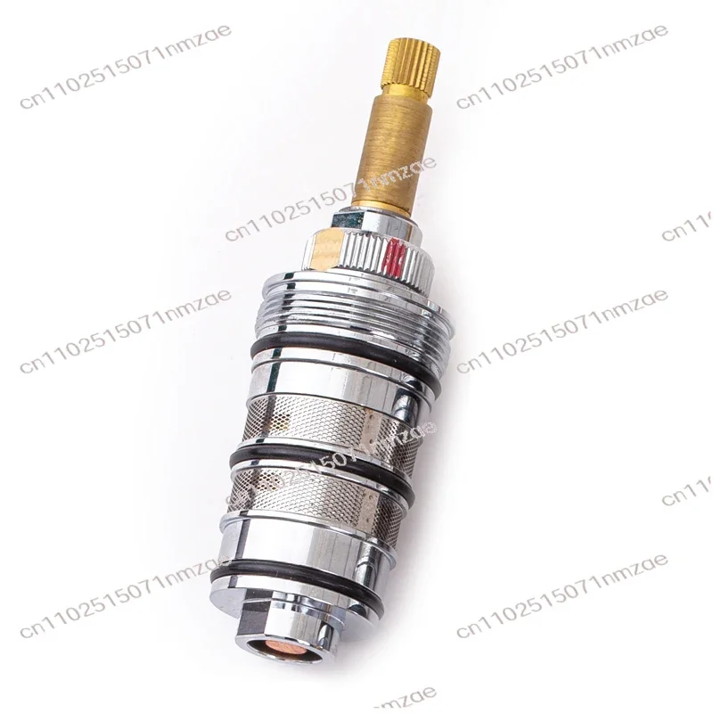 Brass Replacement Thermostatic Valve Cartridge for Faucet and Shower Mixer - Hot Cold Water Thermostat