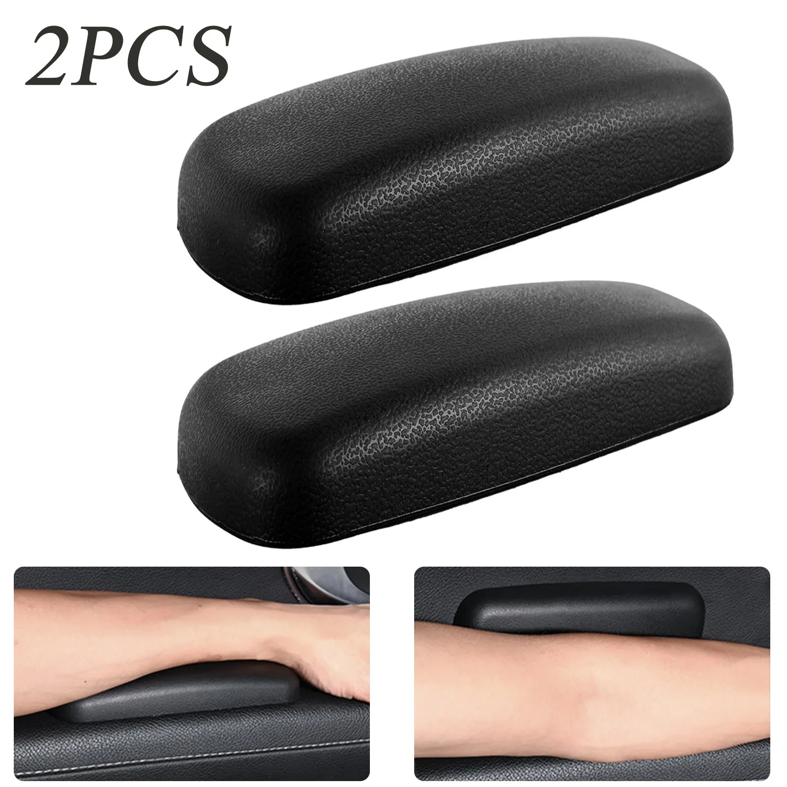 

2Pcs Car Armrest Pad Soft Leather Car Knee Cushion Universal Car Door Armrest Pads Comfortable Car Arm Rest Elbow Pads