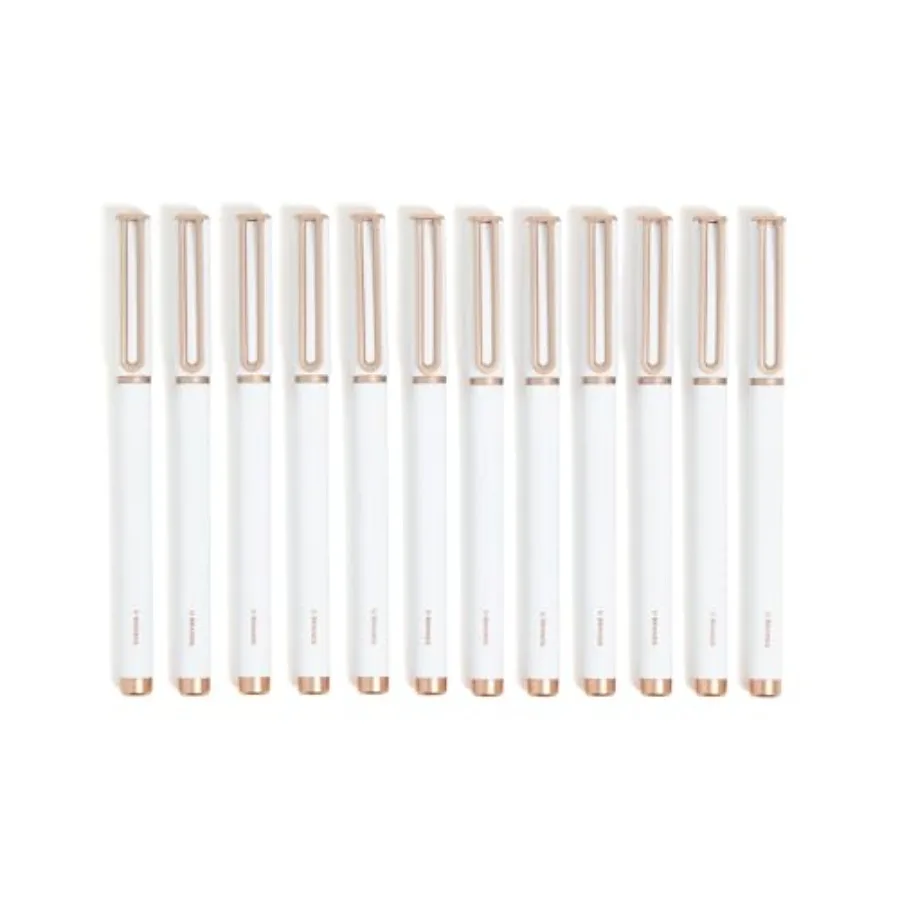 

Catalina Felt Tip Pens Set of 12 Gold Medium 0.7 mm Point Black Ink