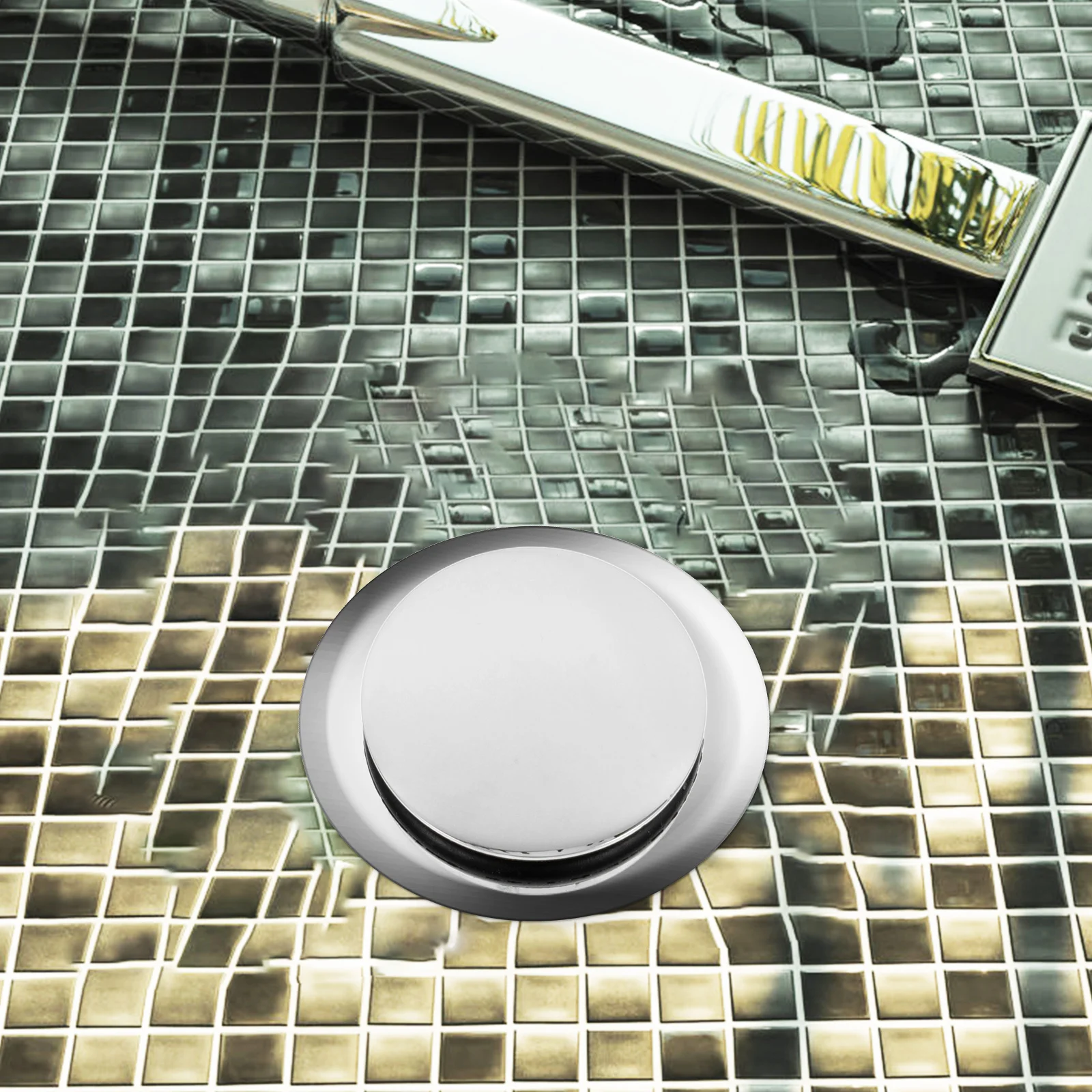 

Europe Style 38Mm Copper Basin Lift Drain Plug Kitchen Sink Stopper Bathroom Metal Sink Drain Strainer Accessory