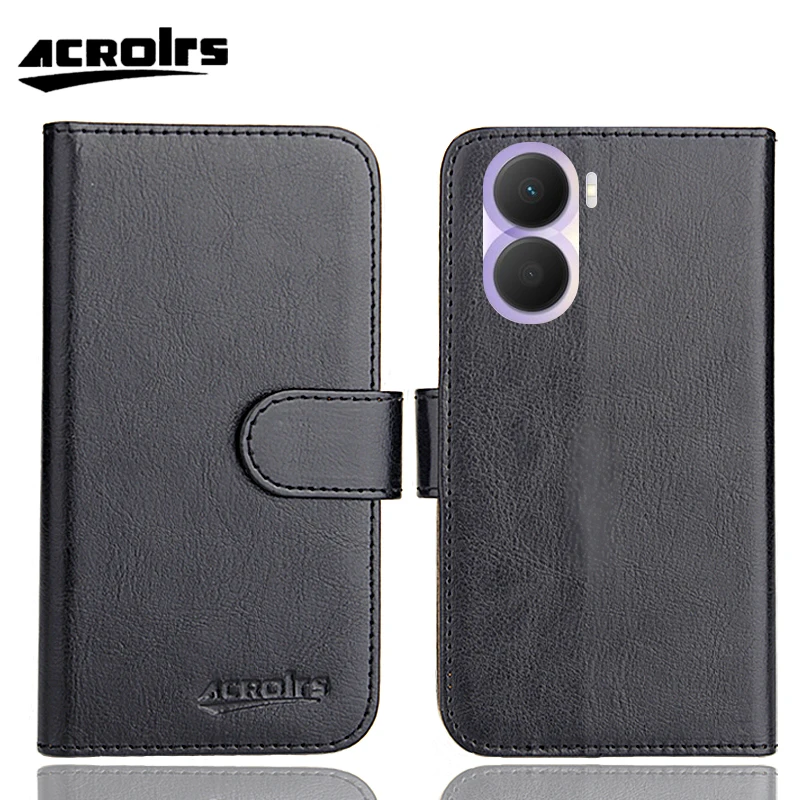 Honor Play 40 Plus Case 6.74" 6 Colors Ultra-thin Leather Protective Special Phone Cover Cases Credit Card Wallet