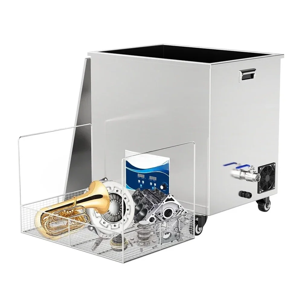 130L 1800W Large Capacity Industry Ultrasonic Cleaner Custom Size Frequency Power Built-in Generator ultra Sonic Washing Bath