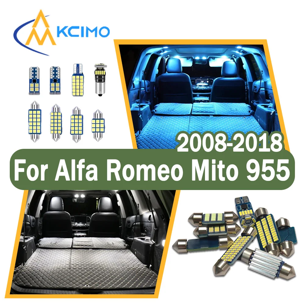 

Long lifespan CANBUS LED Interior Lights-Bright Dome Map Reading Door Kit for Alfa Romeo Mito 955 2008-2018 High Quality