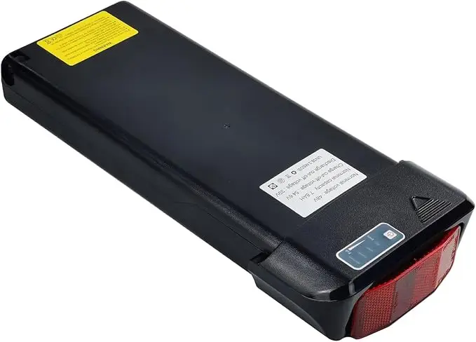 Ebike Battery 48V 10.5Ah E-Bike Rear Rack Battery Replacement Fit for Evelo Compass Adult Electric Bike Tricycle Li ion battery