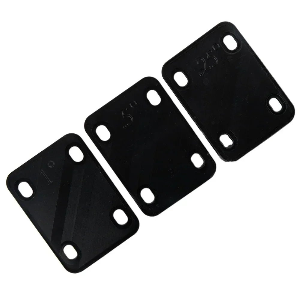 プラスチック製の電気ギター,耐久性と柔軟性のあるアクセサリー,高品質,0.25 0.5 1度,3個