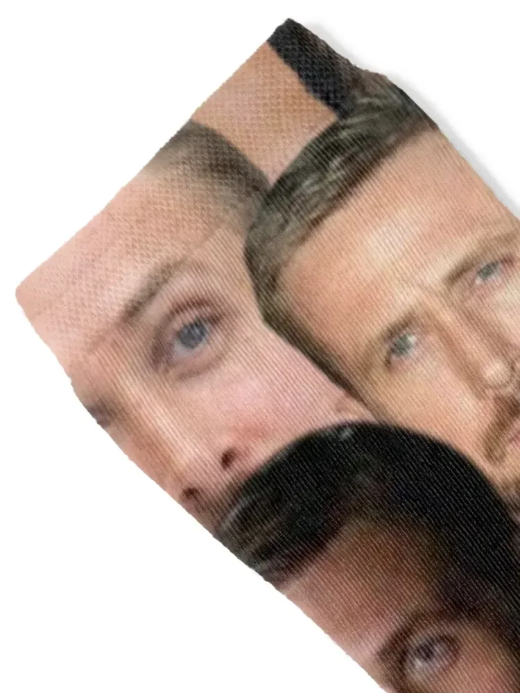 Ryan Gosling Photo Collage Socks colored custom sports Men's Men Socks Luxury Brand Women's