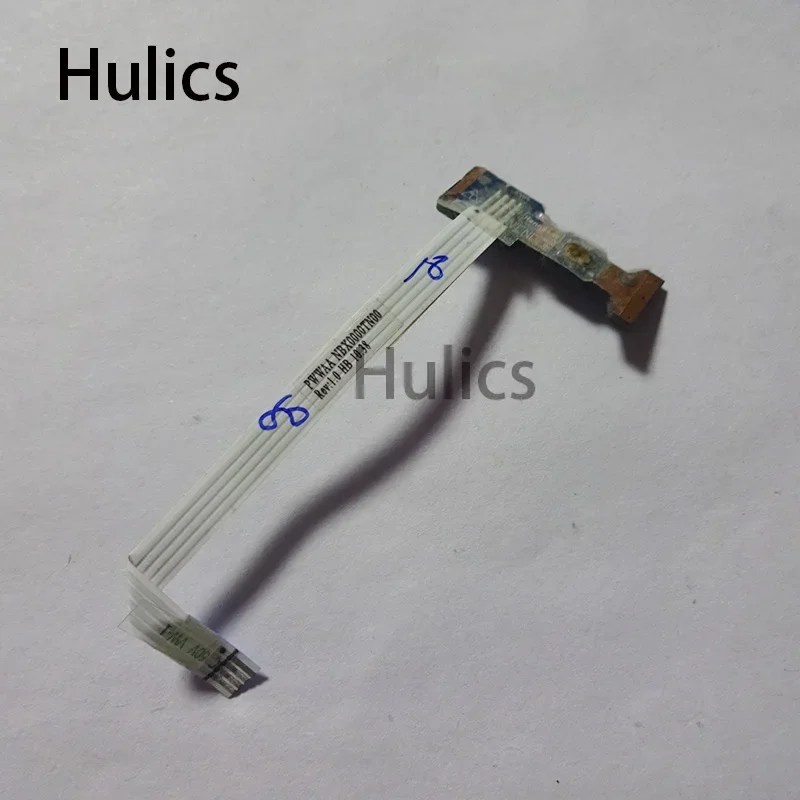 Hulics Used FOR Toshiba Satellite C660 C665 C660D C665D Power Button Board With Cable LS-6841P