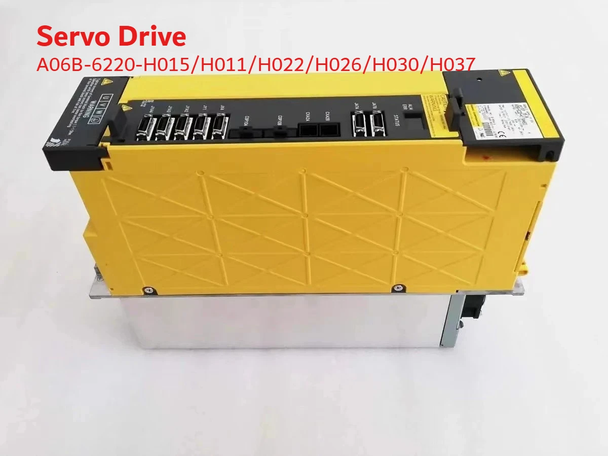 

Б/у A06B-6220-H015 # H600 H011 H022 H026 H030 H037 для сервопривода FANUC A06B-6220-H011 Сервоусилитель