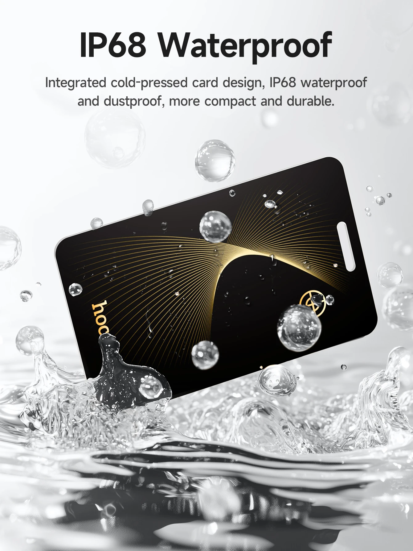 HOCO E92 Smart Tag Wallet Track Card GPS Location Wireless Charging Phone Finder Tracking Device Apple Find My Anti-Lost Device