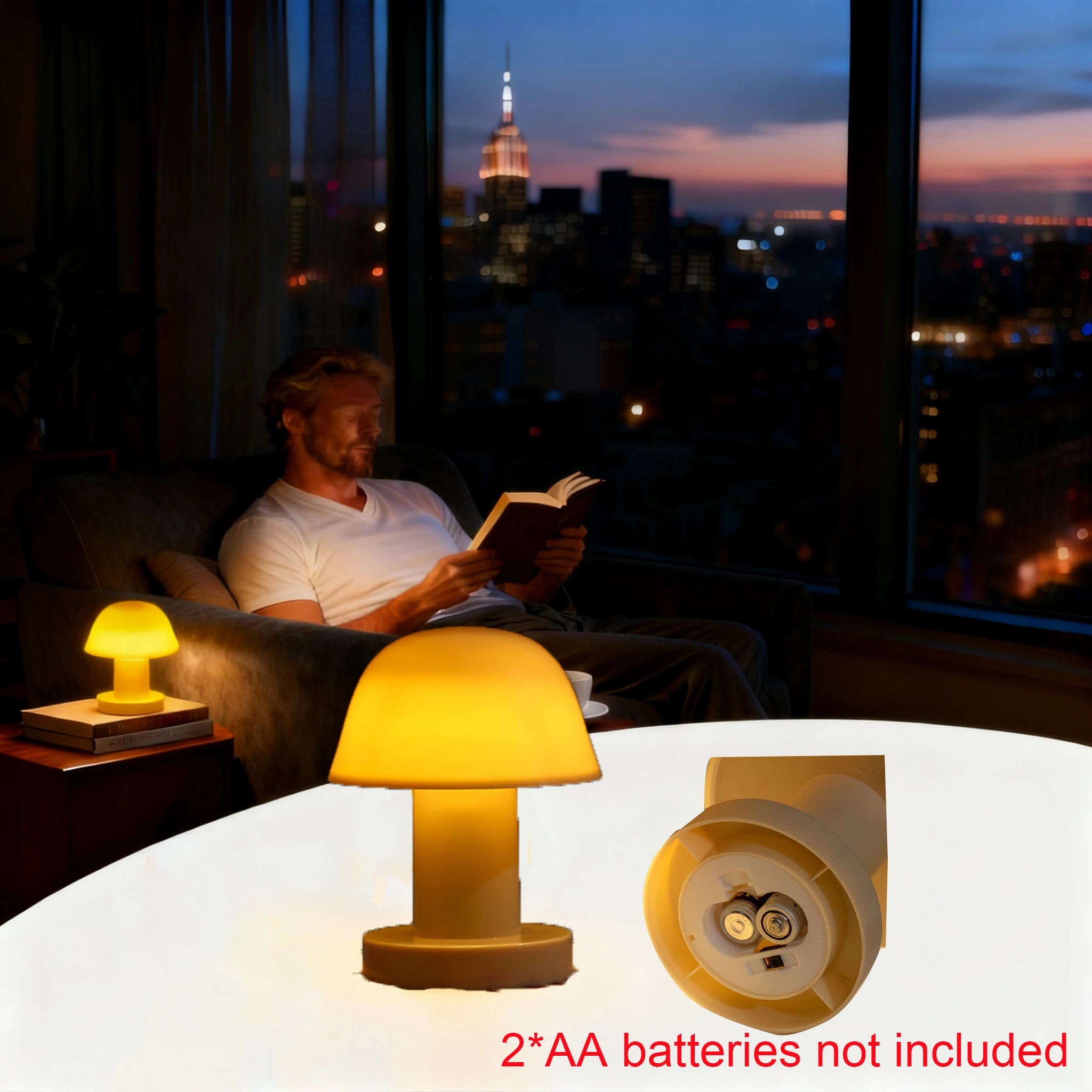 Creative Mushroom Table Lamp L - огляд і ціна Mushroom Table Lamp