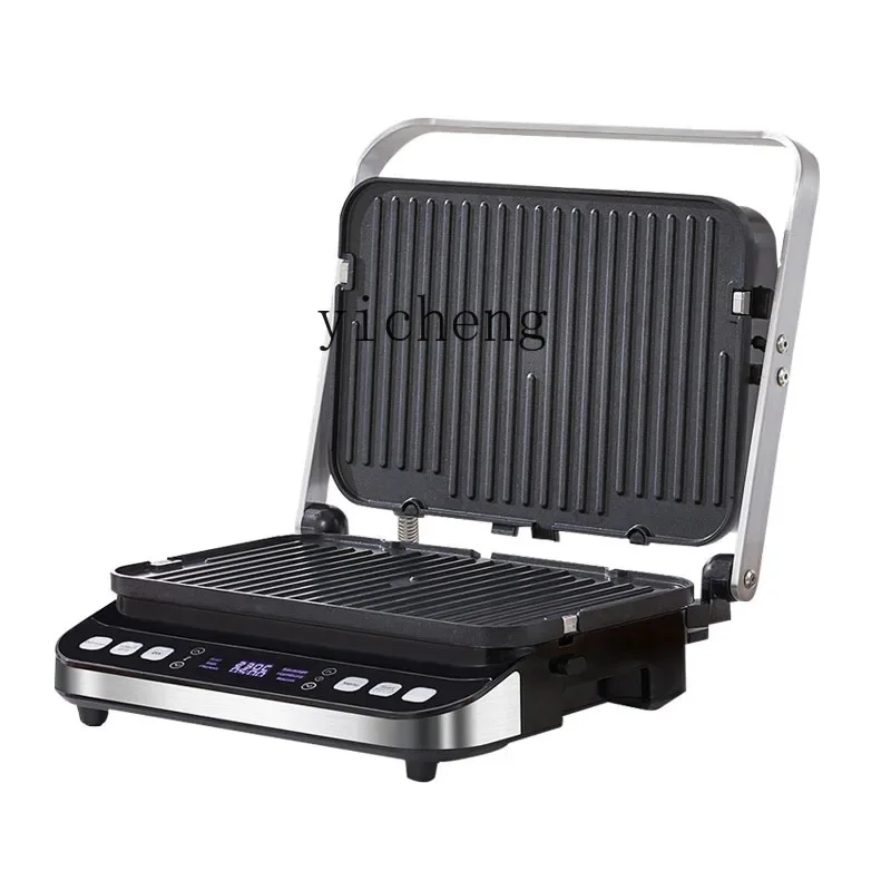 Tqh Automatic Intelligent Steak Cutter Household Steak Machine Barbecue Plate Electric Frying Pan Breakfast Machine