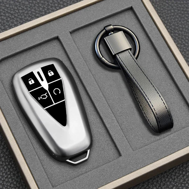 Fashion Car Key Case Cover Shell for Changan UNIT UNIK CS35PLUS CS55 PLUS CS75 PLUS Oshan X7 X5 Car Accessories