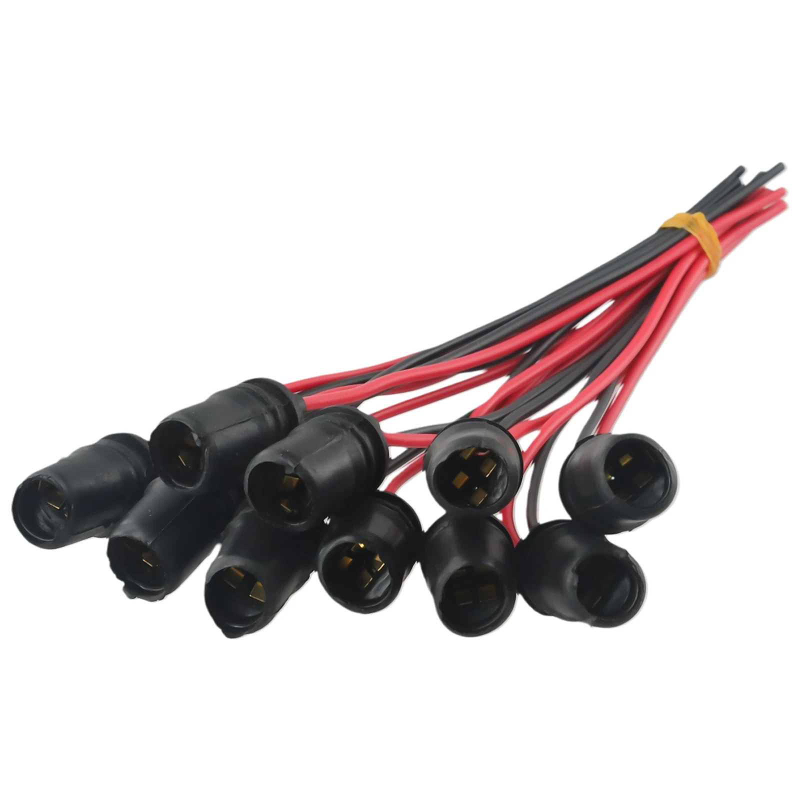 Useful Round Sockets For motorcycle Lamp Holder Round Socket Soft Rubber Connector 12cm/4.7 inches Useful Round