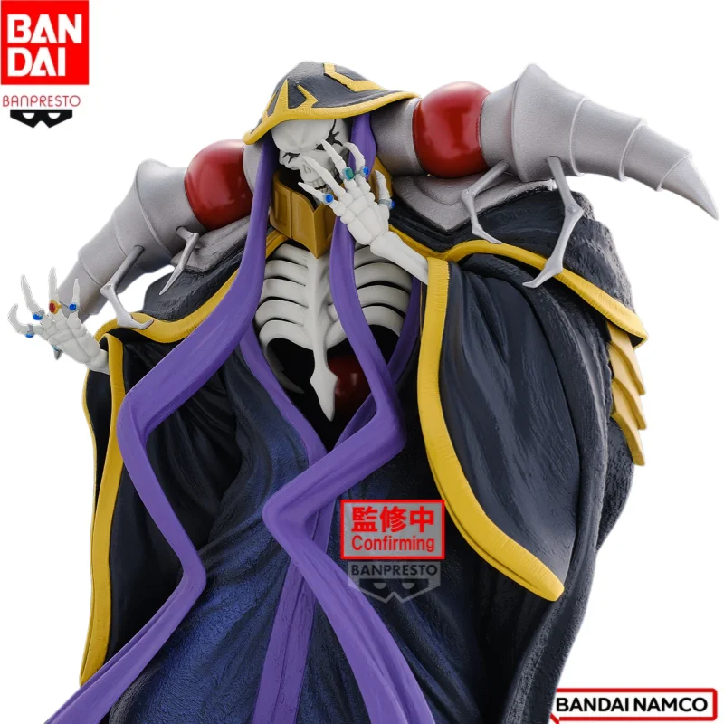 

In Stock Bandai Original Banpresto Overlord Ainz Ooal Gown Action Figure Model Doll Brand New Boxed Anime Characters Toys Model