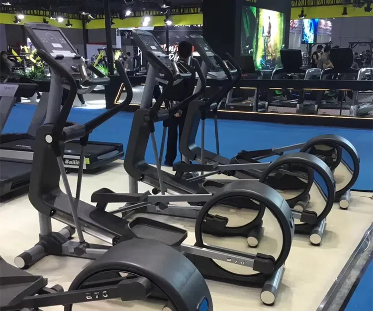 Equipo de gimnasio para entrenamiento de Cardio, elíptico de espejo, venta al por mayor