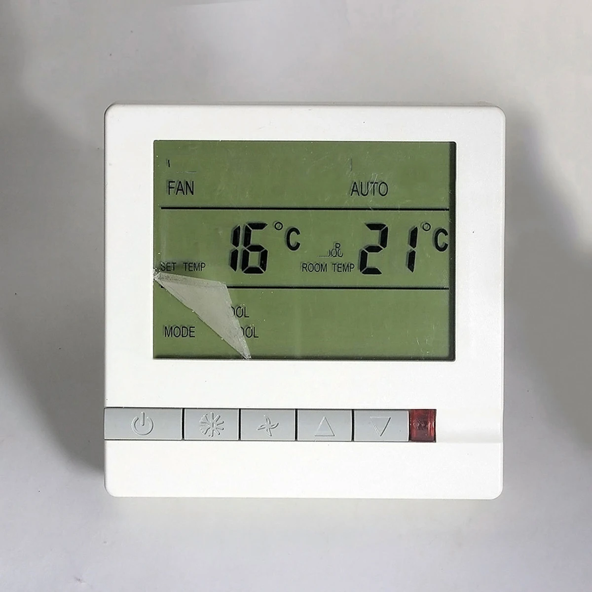 

ЖК-термостат, цифровой программируемый прецизионный регулятор температуры, 220 В, огнестойкий материал ABS, большой дисплей, энергия