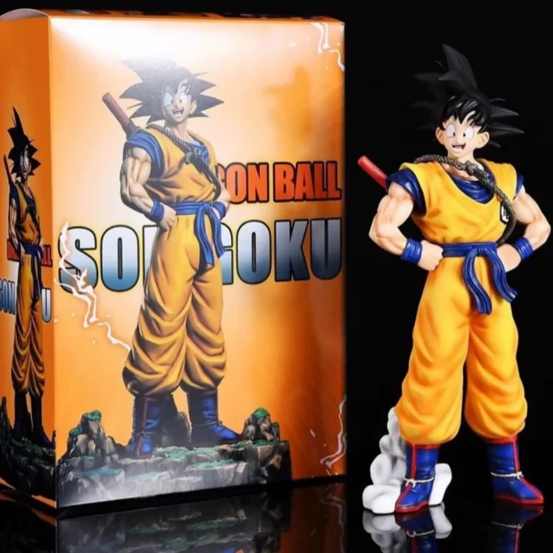 Anime Figure 28.5/32cm Super Saiyanson Goku Gk Series Cloud Of Loops Son Goku Model Anime Figure Collection Children Toy Gift