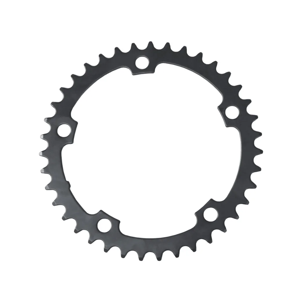 130 BCD Doppelkettenblatt 39/50T Rennrad Kettenblatt Aluminiumlegierung 10/11 Geschwindigkeit Klappfahrrad Kettenblatt Scheibe 2*10/11 Kurbelgarnitur – Detail 5