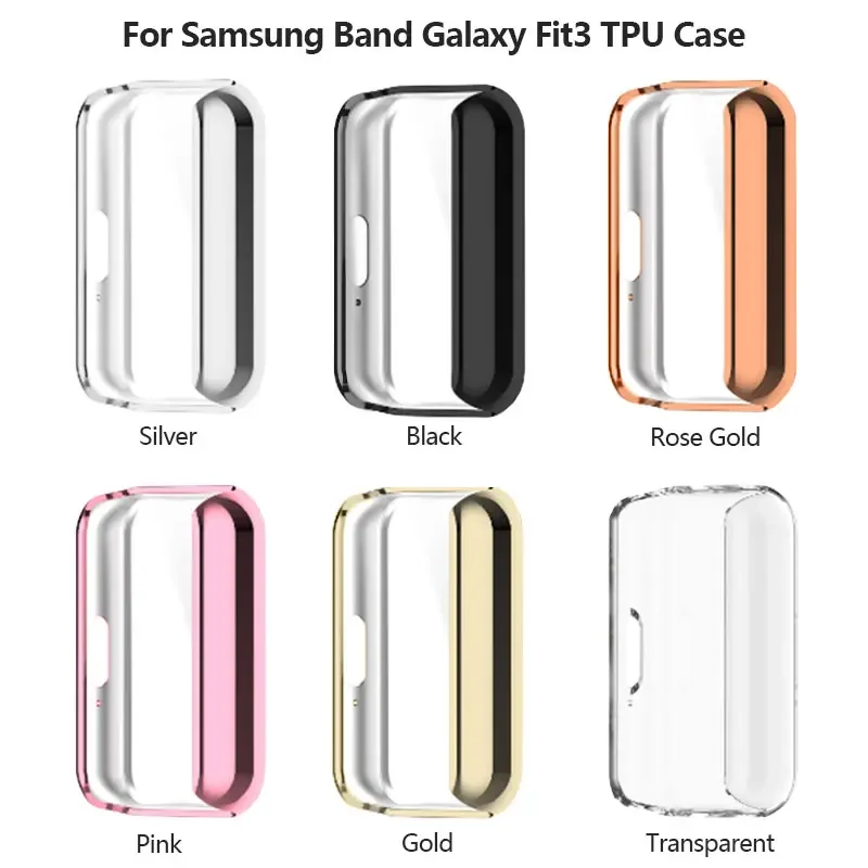 

Screen Protector Case for Samsung Galaxy Fit3 TPU Protective Cover Full Coverage Anti Scratch Bumper Galaxy Fit 3 Accessories