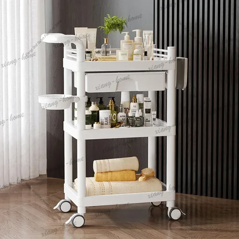 Factory Direct French Style Storable Trolley Modern Multifunctional Barber Shop Trolley Simplicity Luxury Furniture Spingere Un