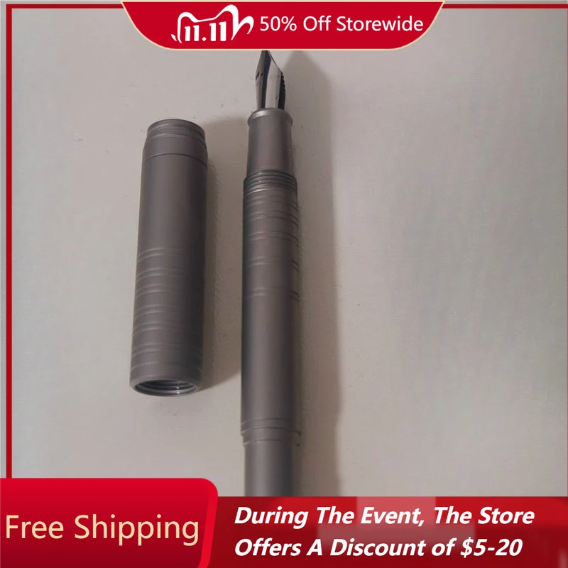 

Новинка 2024 года, ручка Mannin JOWO, перьевые ручки из нержавеющей стали, 0,5F, уникальный офисный стол, гаджет, подарок, дизайн для профессионалов, канцелярские принадлежности