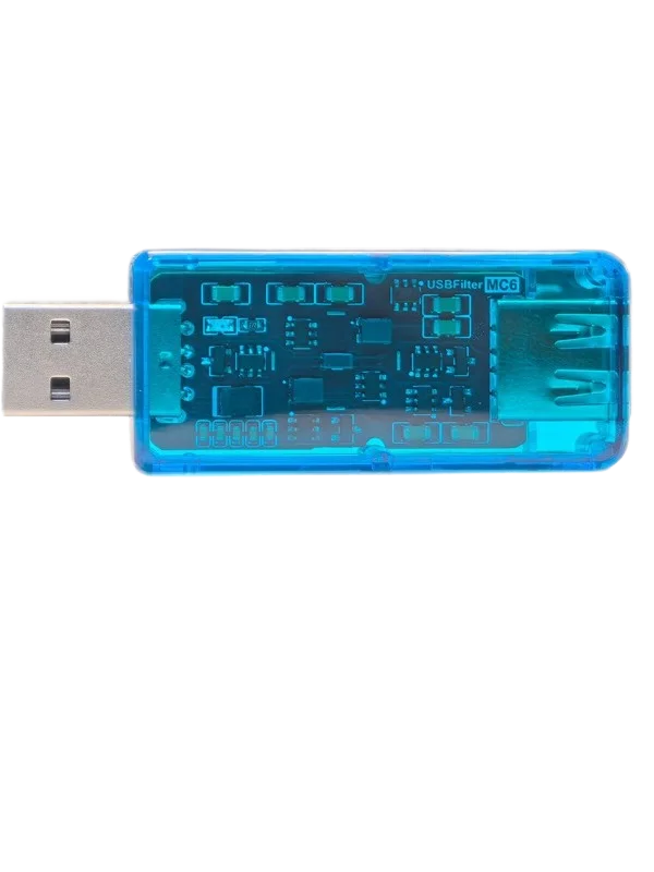 USB Filter Audio Data Signal and Power Purification Filter Module Electromagnetic Interference Noise Reduction HIFI