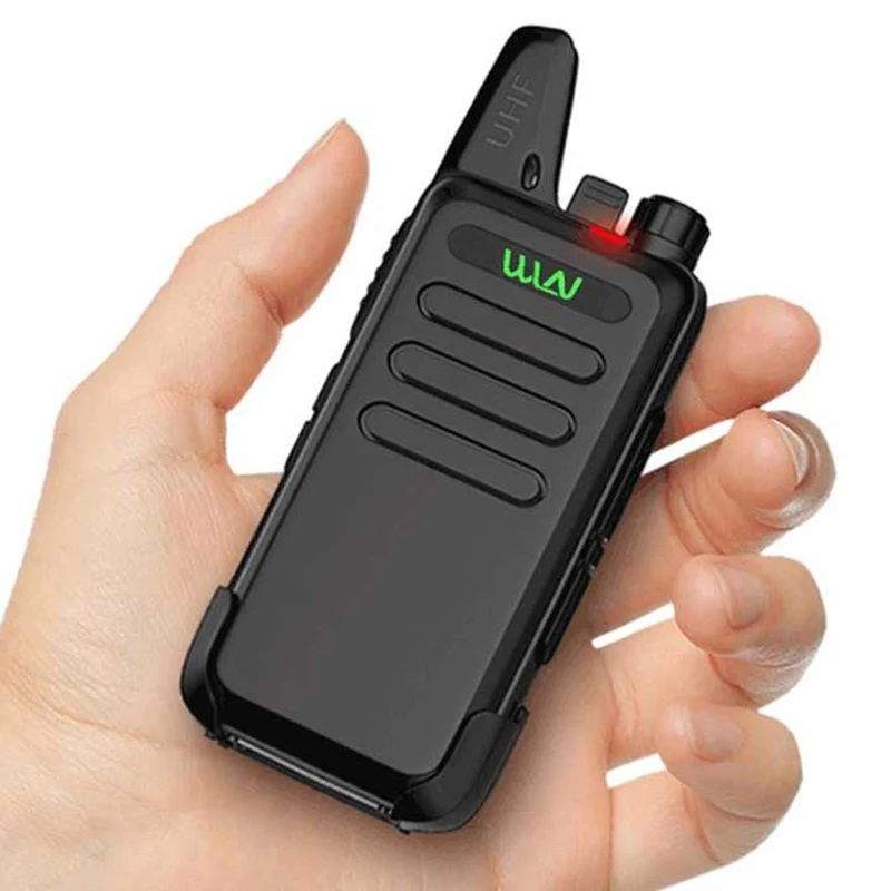 جهاز اتصال لاسلكي صغير محمول Walkie Talkie ، UHF our-Mhz ، شحن راديو لحم الخنزير من النوع C ، Mi-Ni ، 2 صـ 4 ، سهل الاستخدام