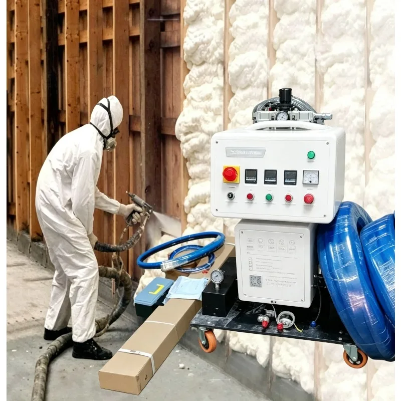 Discounted Price Polyurethane PU Foam Spraying  Machine for Wall House Insulation Polyurea Coating Spray Foam Insulation Machine