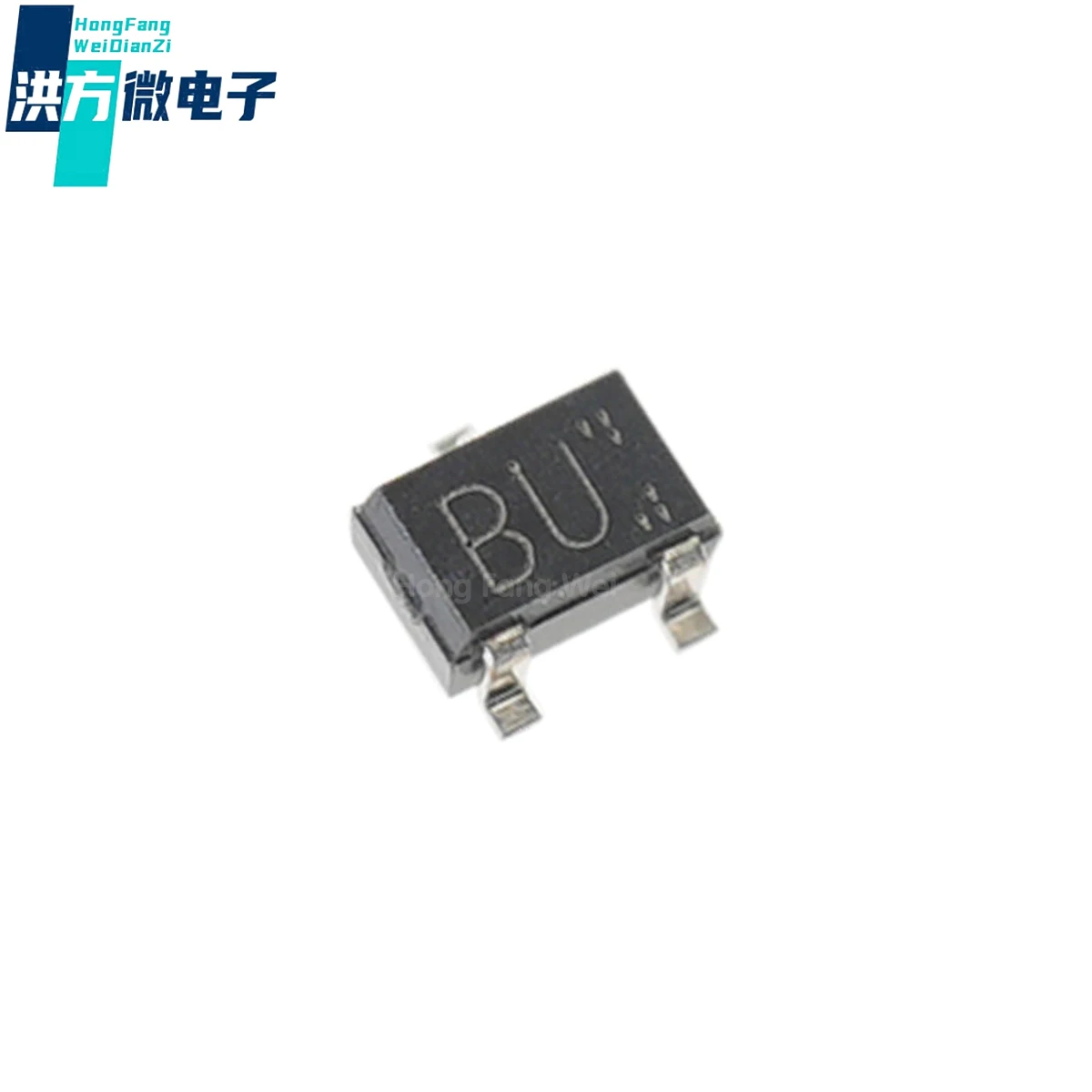 20-100PCS Origin,BU, 1 pair of series connected switching diodes 1.2V@100mA  80V 100mA SOT-323-3:DA228UT106,Marking:BU