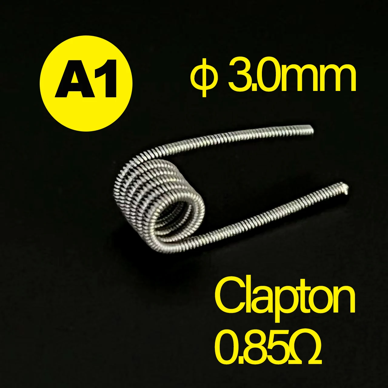 48PCS/Box 3.0mm Hand Tools Premade Coils Alien Fused Clapton Flat/Mix Twisted/Hive/Quad/Tiger with Screw Driver Tools Accessary