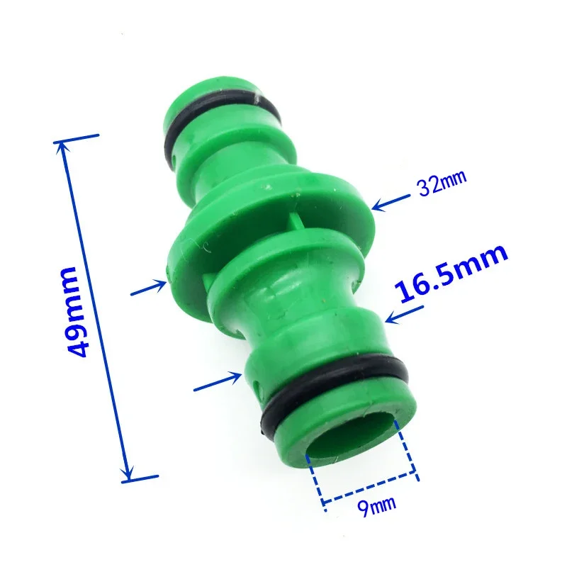 Quickly Connector Wash Water Tube  Joiner Repair Coupling 1/2' Garden Hose Fittings Pipe  Homebrew Double butt nipple