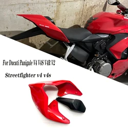 For Ducati Panigale V4 V4S V4R V2 & Streetfighter v4 v4s v2 Rear Tail Fairing Hump Single Seat Cover Motorcycle Accessories