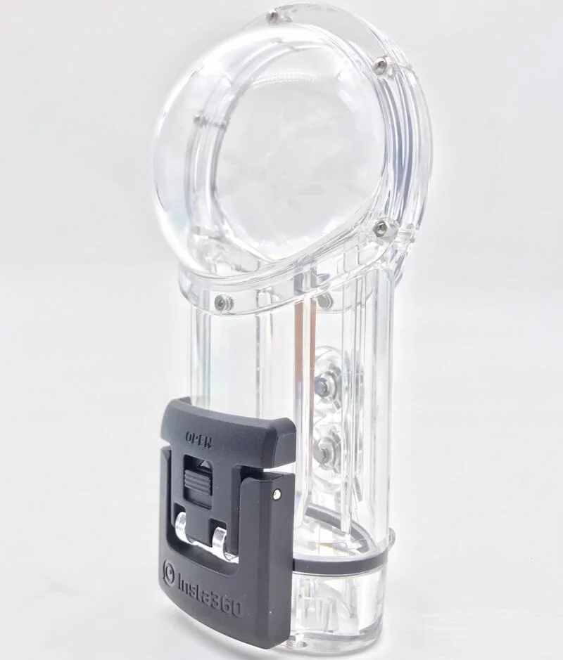 30m caso à prova dwaterproof água original caso de mergulho para insta360 um x caixa proteção subaquática quadro habitação mergulho 360 câmera panorâmica