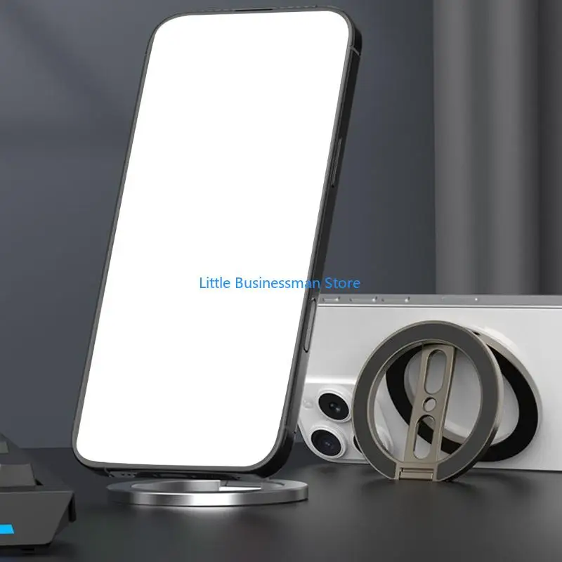 Phone Kickstand Cellphone Holder for Phone 17 16 15 14 Double Side Bracket Phone Stand Adjustable Phone Mount M76A