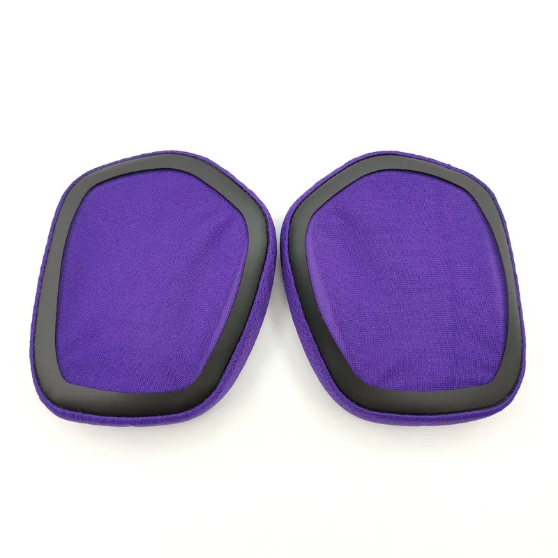 وسادات أذن بديلة لسماعات الألعاب Logitech G733 G335 وسادات أذن لاسلكية مع نسيج شبكي لكرة القدم ناعم ومريح