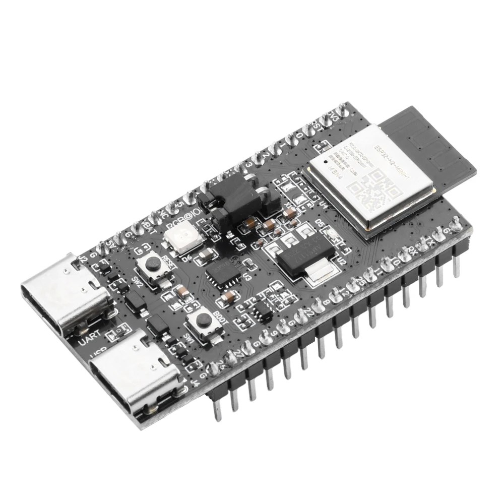 

ESP32-H2-DevKitM-1-N4 Плата разработки WiFi Bluetooth на плате ESP32-H2-MINI-1 ESP32-H2 Тип-C основной платы двойной для Arduino