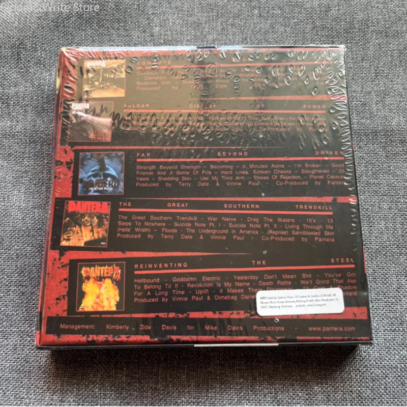 1990-2000 The Complete Album 5CD Box Set Classic Thrash Groove Metal Music Discs Full Tracks Audiophile Record Collection & Gift