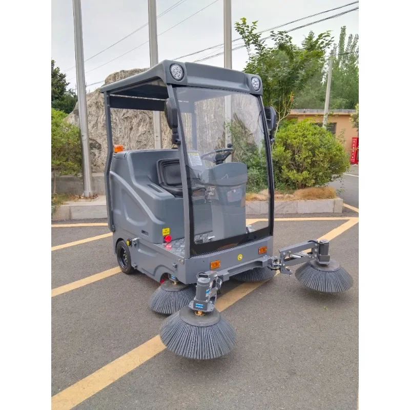 2024 New Design Manual Electric Sweeper Cleaning Machine For Home Garden And Truck Road Collecting Dust