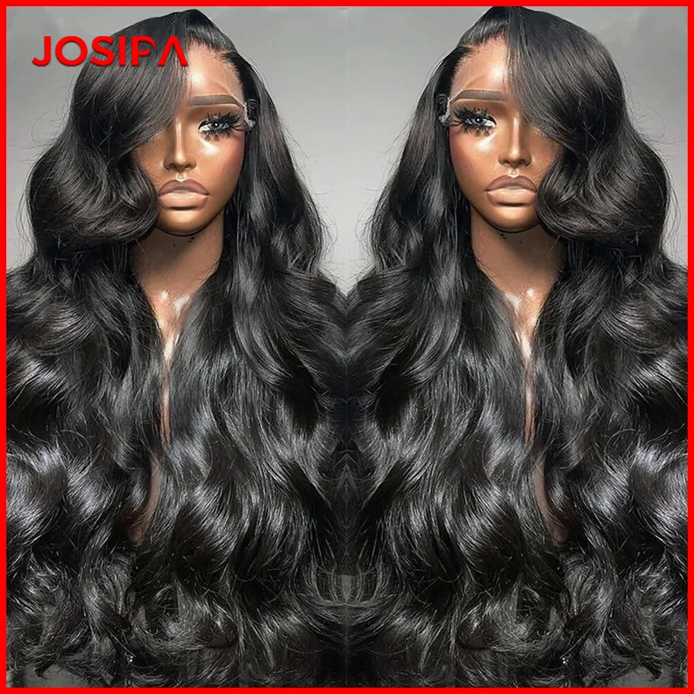 Body Wave 13x6 Lace Frontal Human Hair Wigs HD Transparent Lace Front Wigs For Black Women 13x4 Brazilian Human Hair Wigs