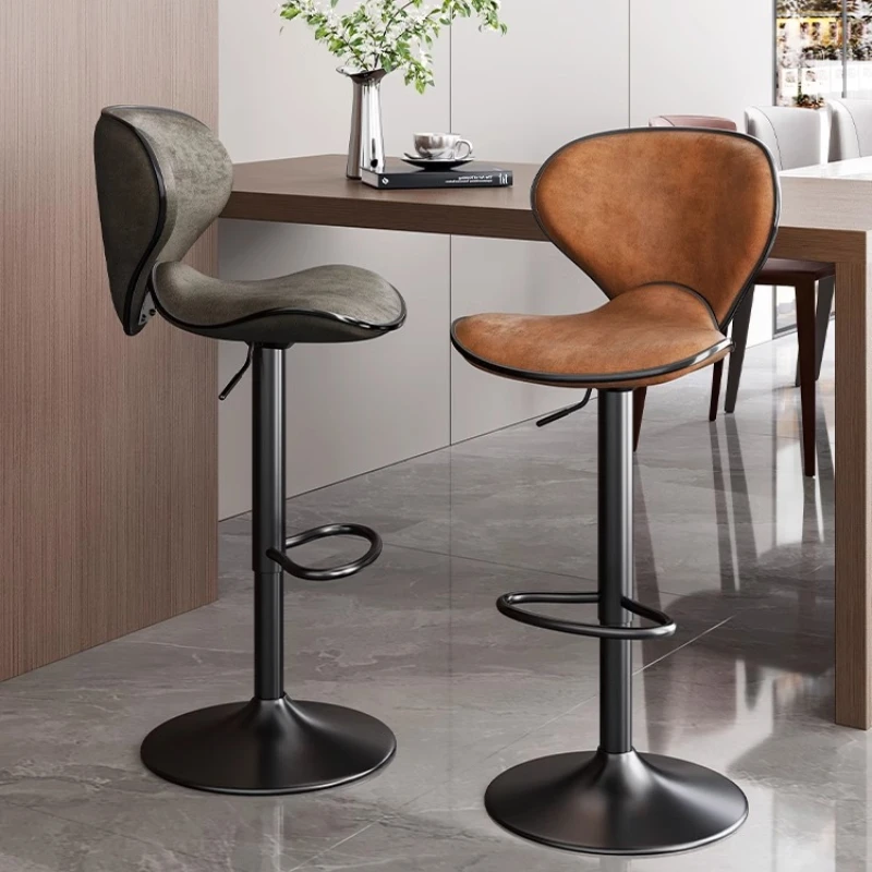 

Adjustable Restaurant Bar Chair Lifting Counter Height Office Swivel Bar Stool Lounge Design Sgabello Cucina Alto Home Furniture