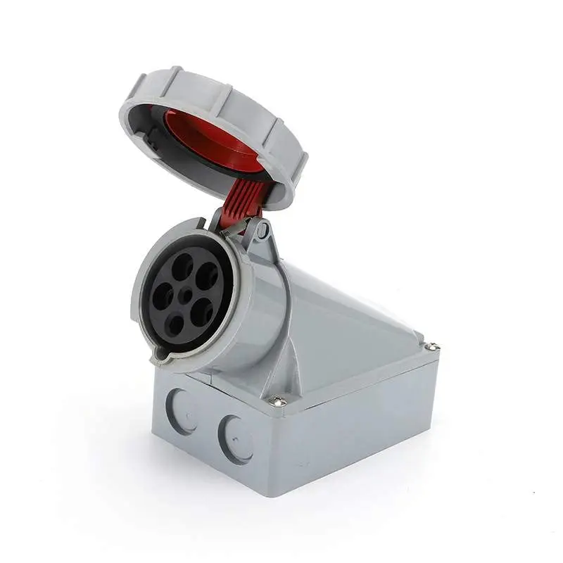IEC60309 Waterproof CEE Industrial Connector Socket 5Pin 125A 380V-415V 3P+E+N IP67