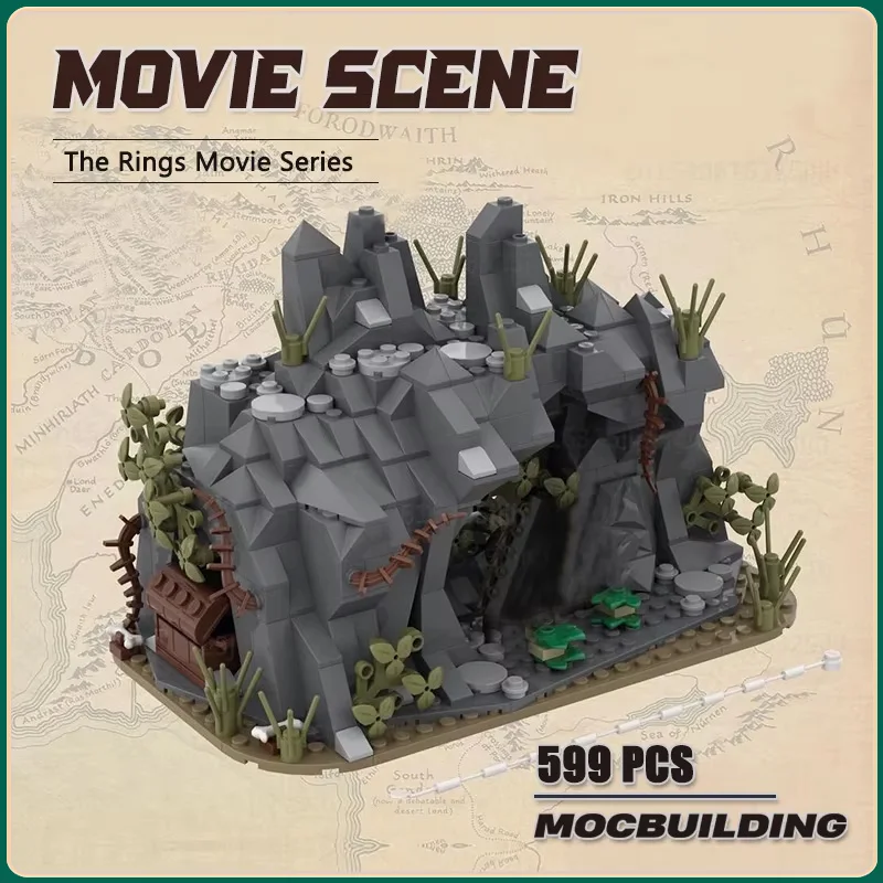 

Moc Building Blocks Locations From Movies And Book Technology Bricks DIY Assembly Model Collection Display Toys Xmas Gifts