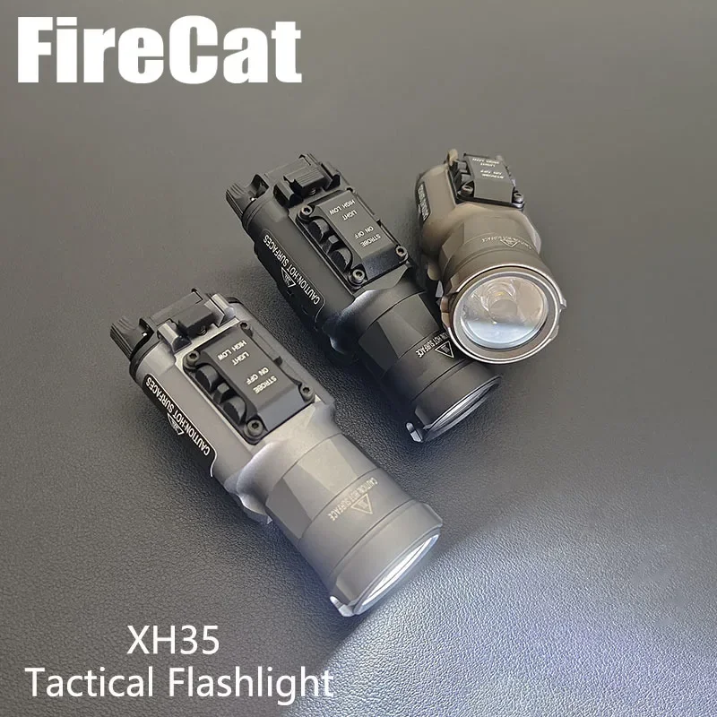 Airsoft XH35 X300 X300U SF Scout Light Tactical Hanging Pistol Flashlight Fit 20mm Picatinny Rail Hunting Weapon Lamp