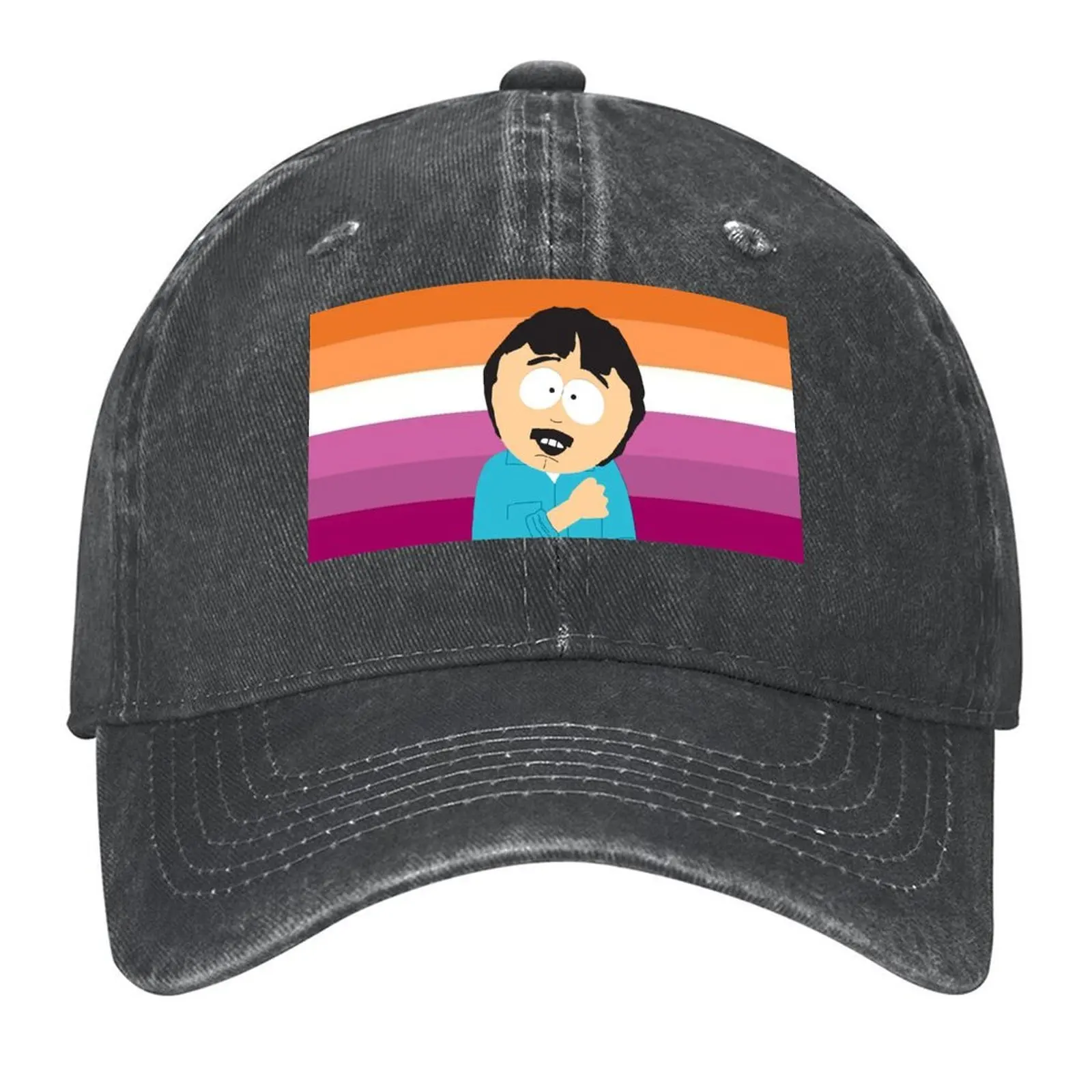 

Saphic Randy Marsh Baseball Cap Sun Cap New Hat dad hat Dropshipping Ladies Men's